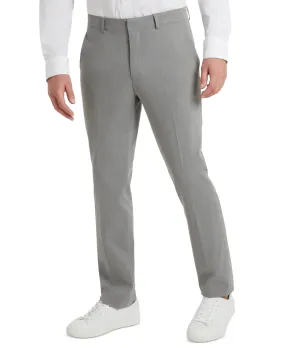 Kenneth Cole Reaction Mens Regular fit Dress Pants 38 / 32 Grey Solid