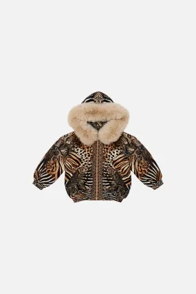 KIDS FLEECE ZIP HOODIE 4-10 FOR THE LOVE OF LEO