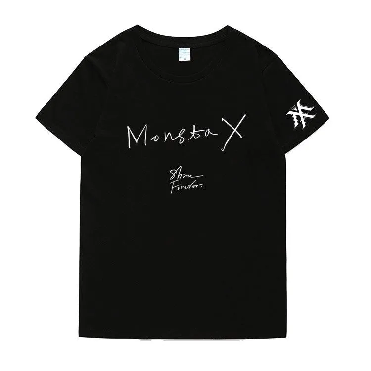Korean Monsta X Crew T Shirt