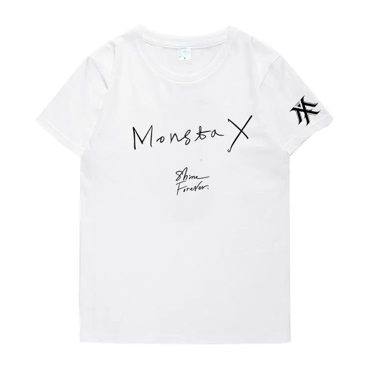 Korean Monsta X Crew T Shirt