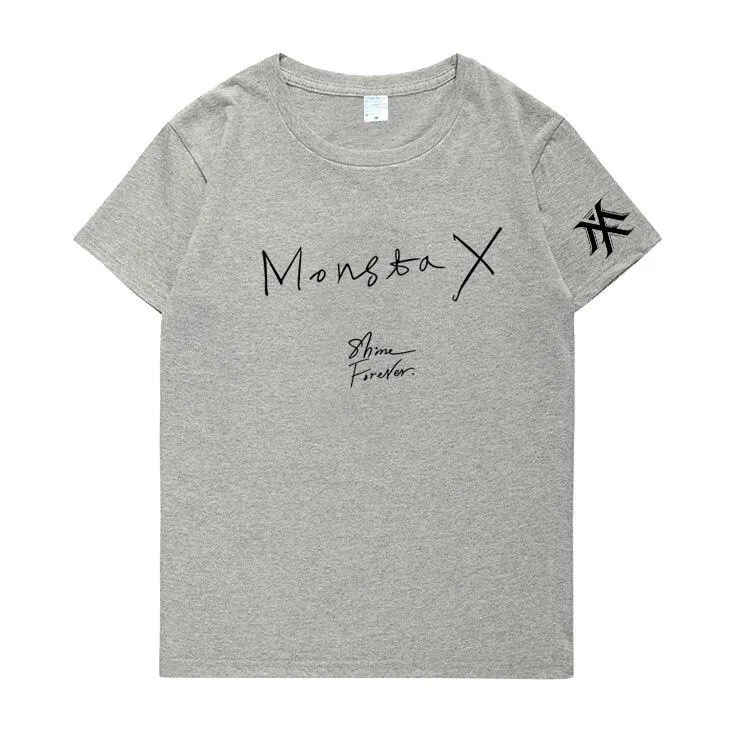 Korean Monsta X Crew T Shirt