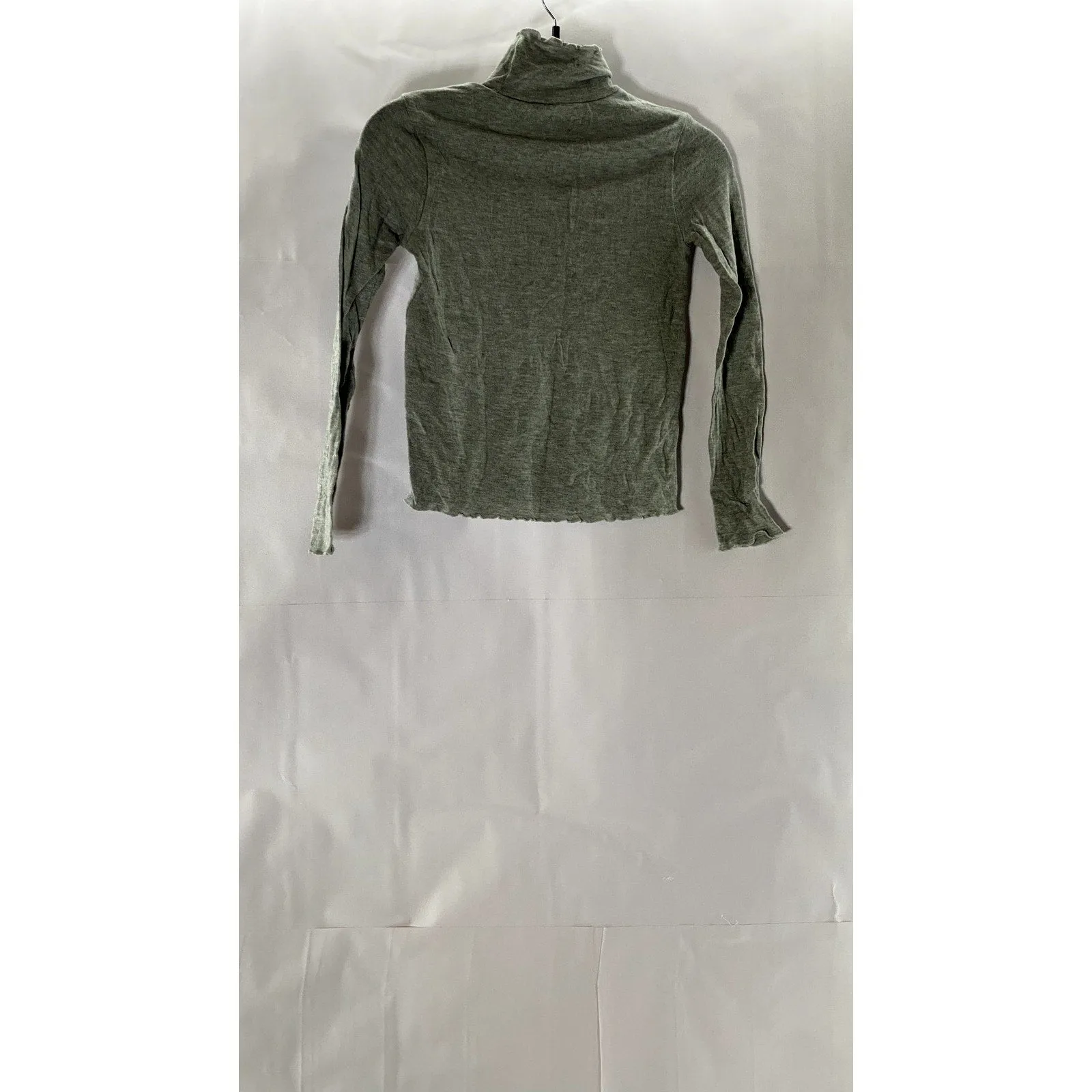 KOTON Women's Gray Lightweight Long Sleeve Turtleneck Top SZ S