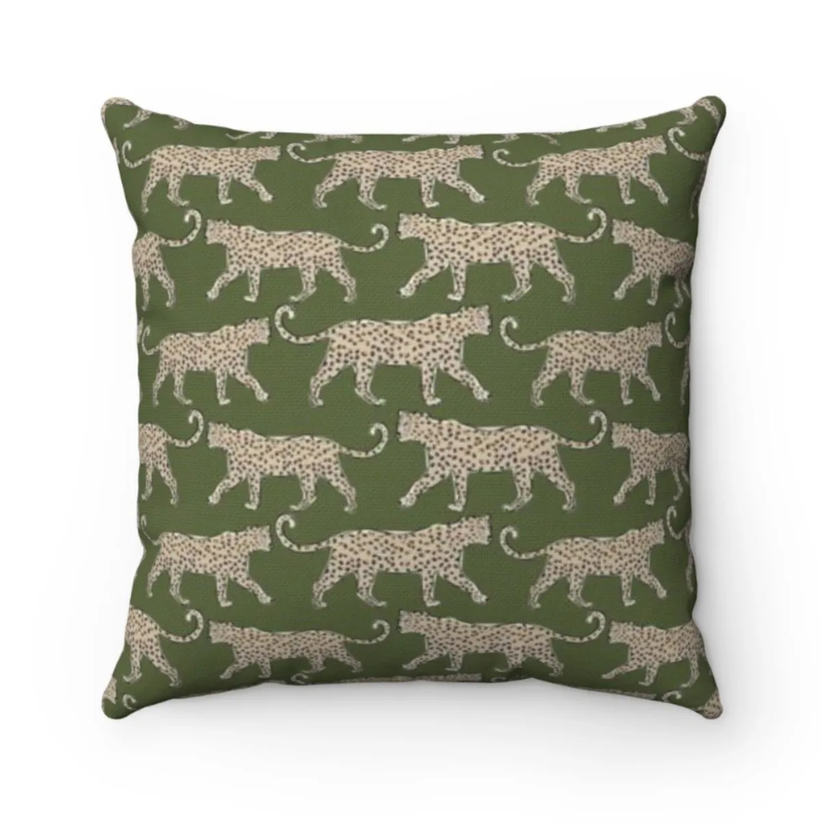 Leopard Indoor/Outdoor Pillow | Square