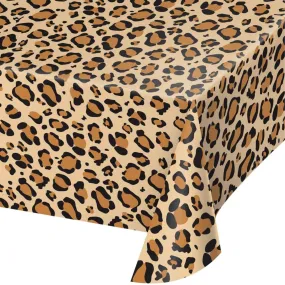 Leopard Plastic Tablecover