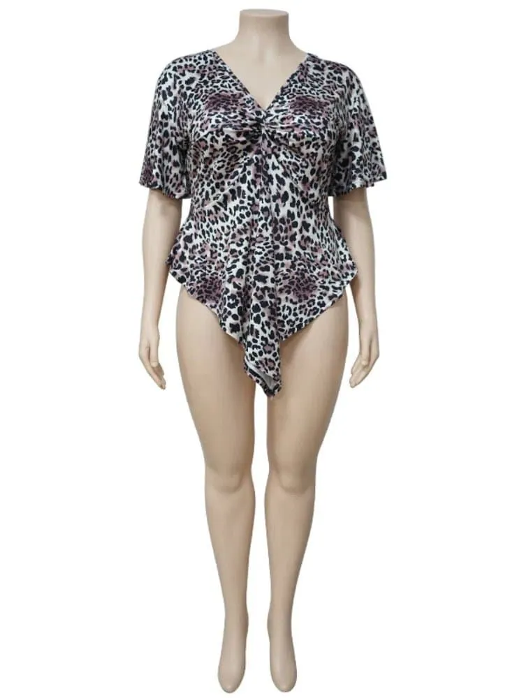 Leopard Print Blouse