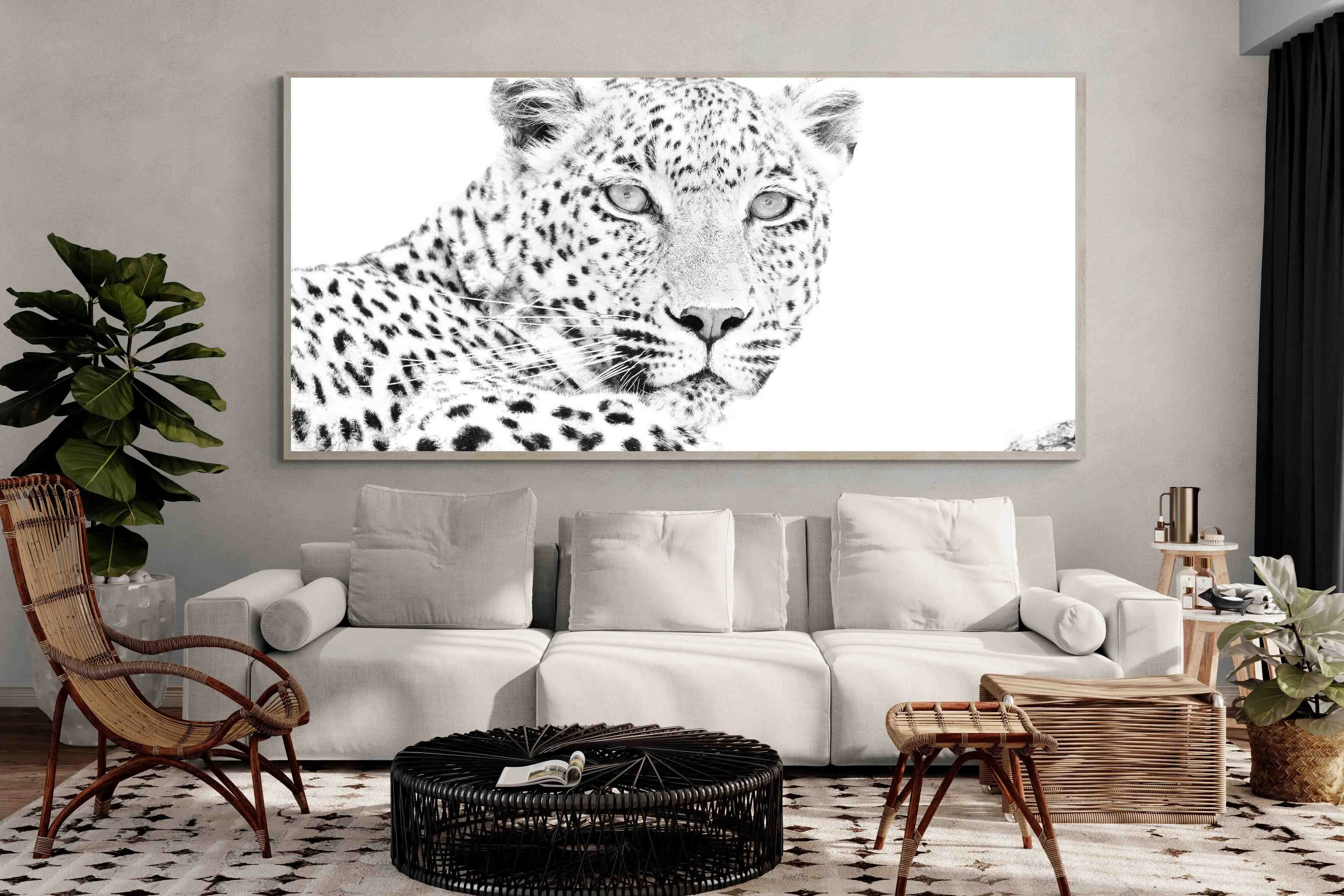Leopard Whiteout