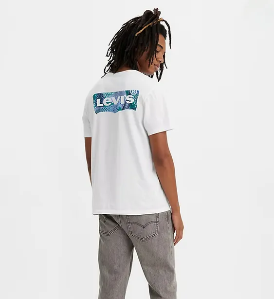Levi's T-shirt manica corta con grafica Classic 22491-1195 white
