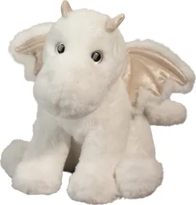 Lukie White Dragon Softie Plush