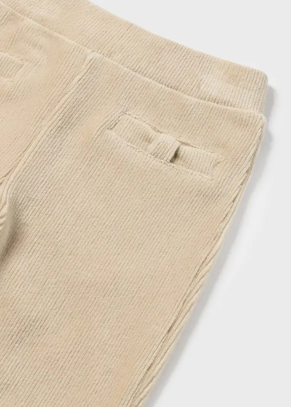 Mayoral Baby Basic Corduroy Pants in Sepia