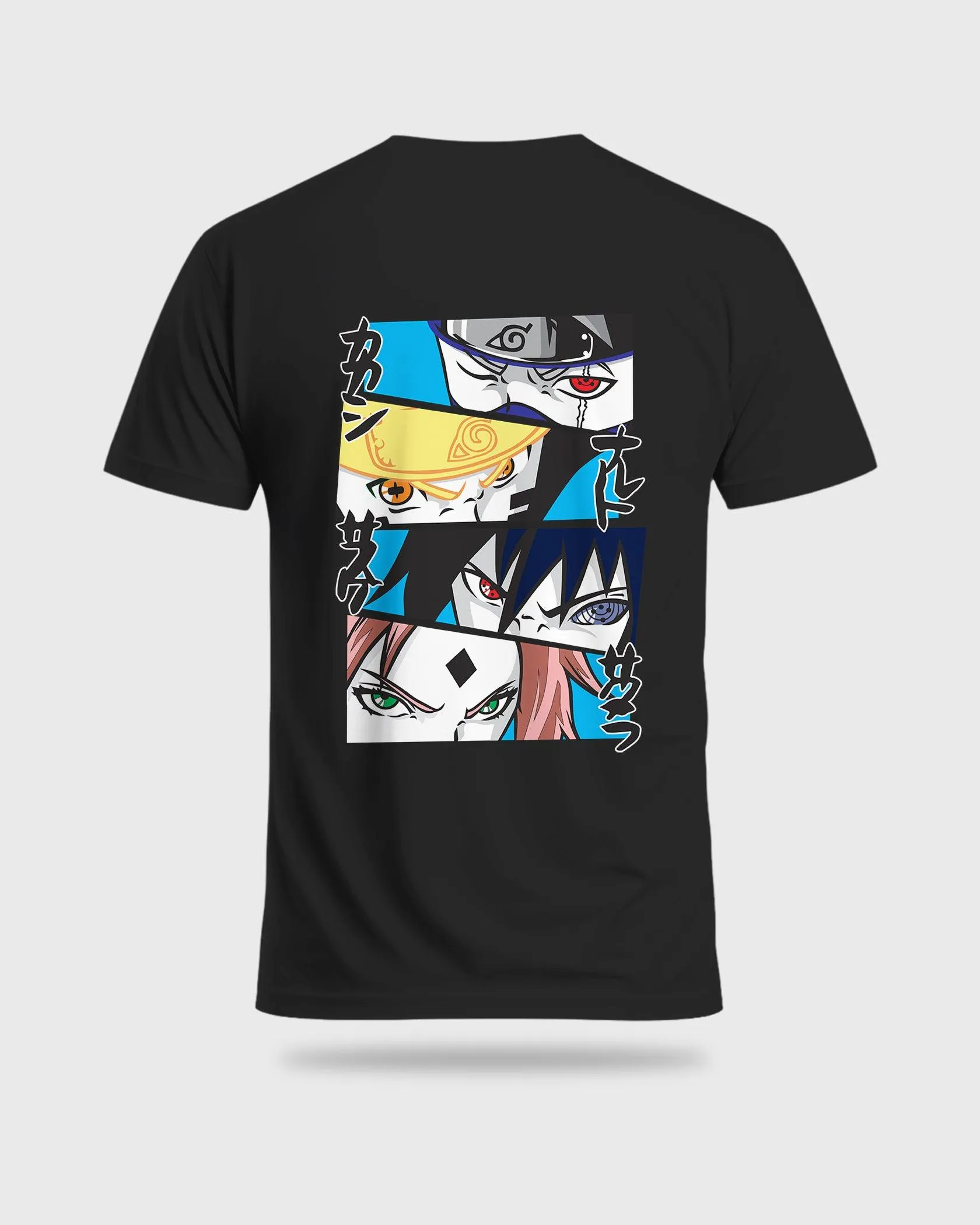 Mens Regular Tshirt Anime Naruto Naruto Friends