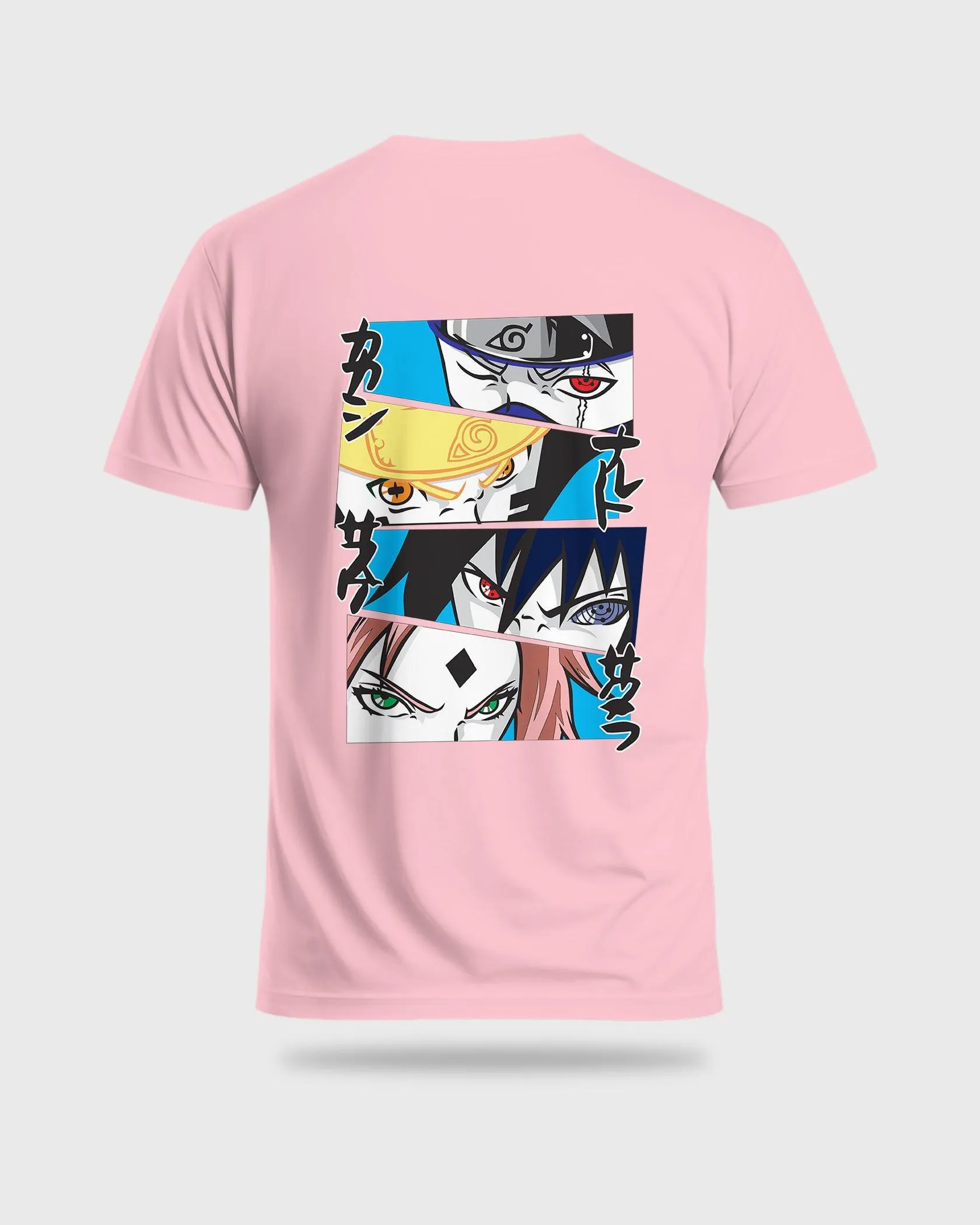 Mens Regular Tshirt Anime Naruto Naruto Friends