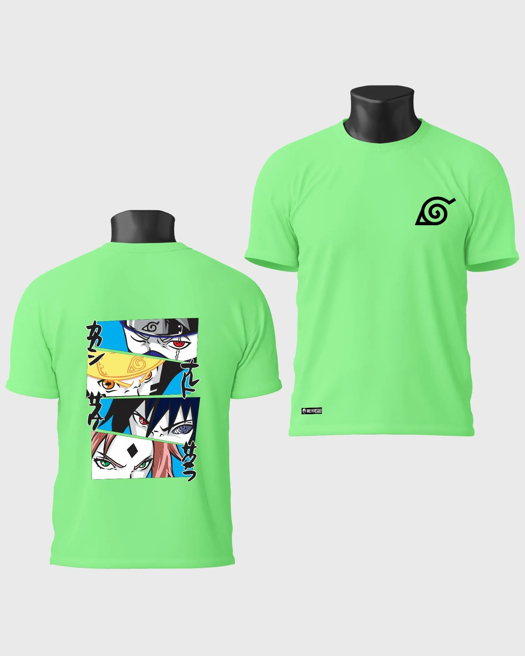 Mens Regular Tshirt Anime Naruto Naruto Friends