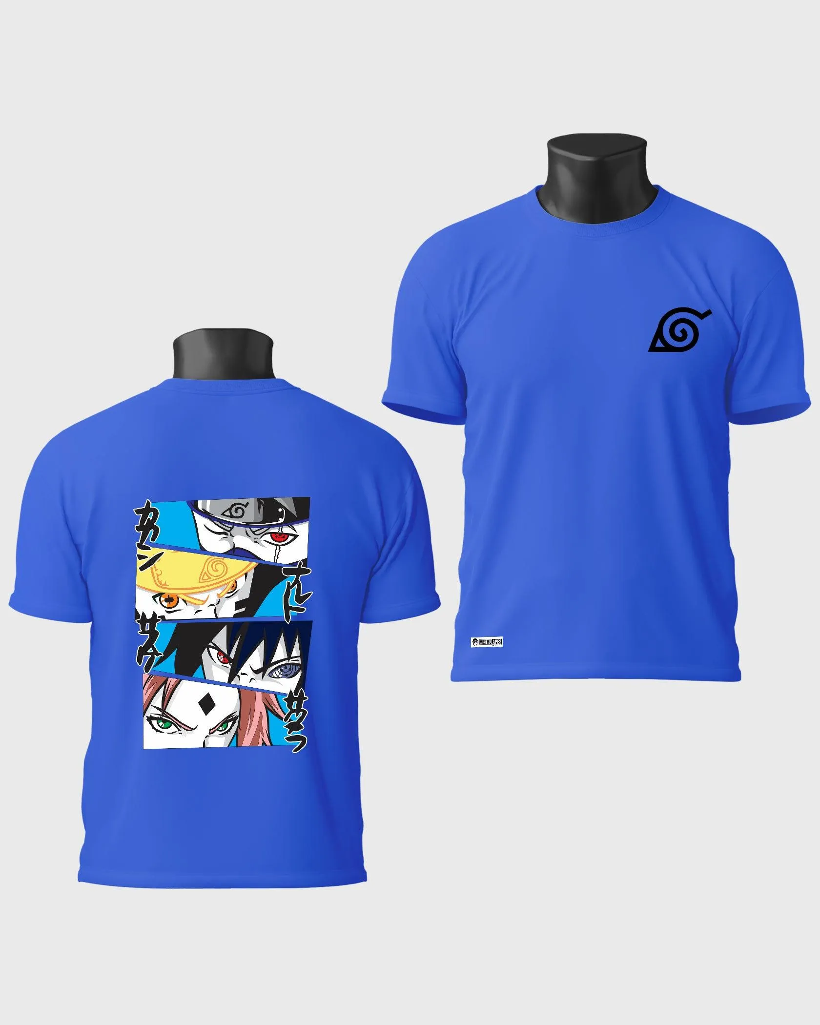 Mens Regular Tshirt Anime Naruto Naruto Friends