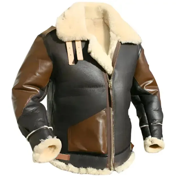 Men's Shearling B3 Flight Leather Jacket