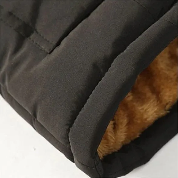Men's Winter Thick Warm Hooded Parka
