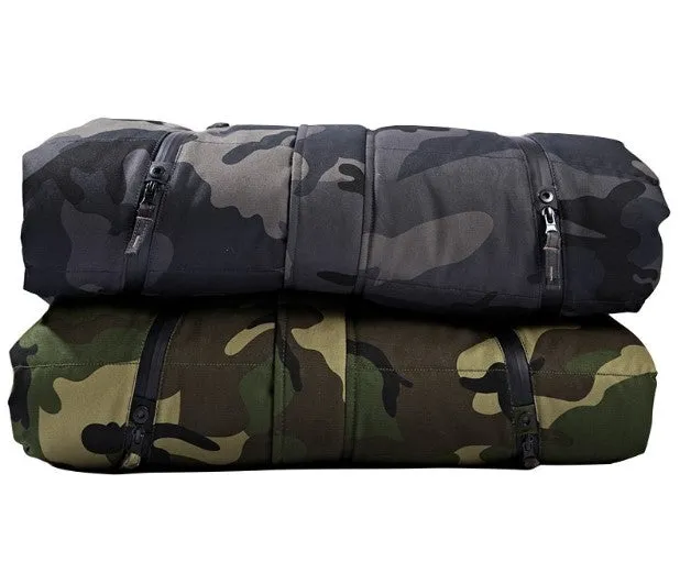 Men's Winter Warm Camouflage Hooded Parka