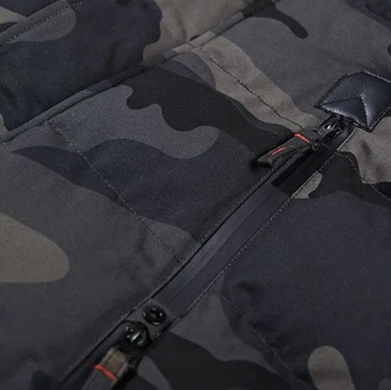 Men's Winter Warm Camouflage Hooded Parka