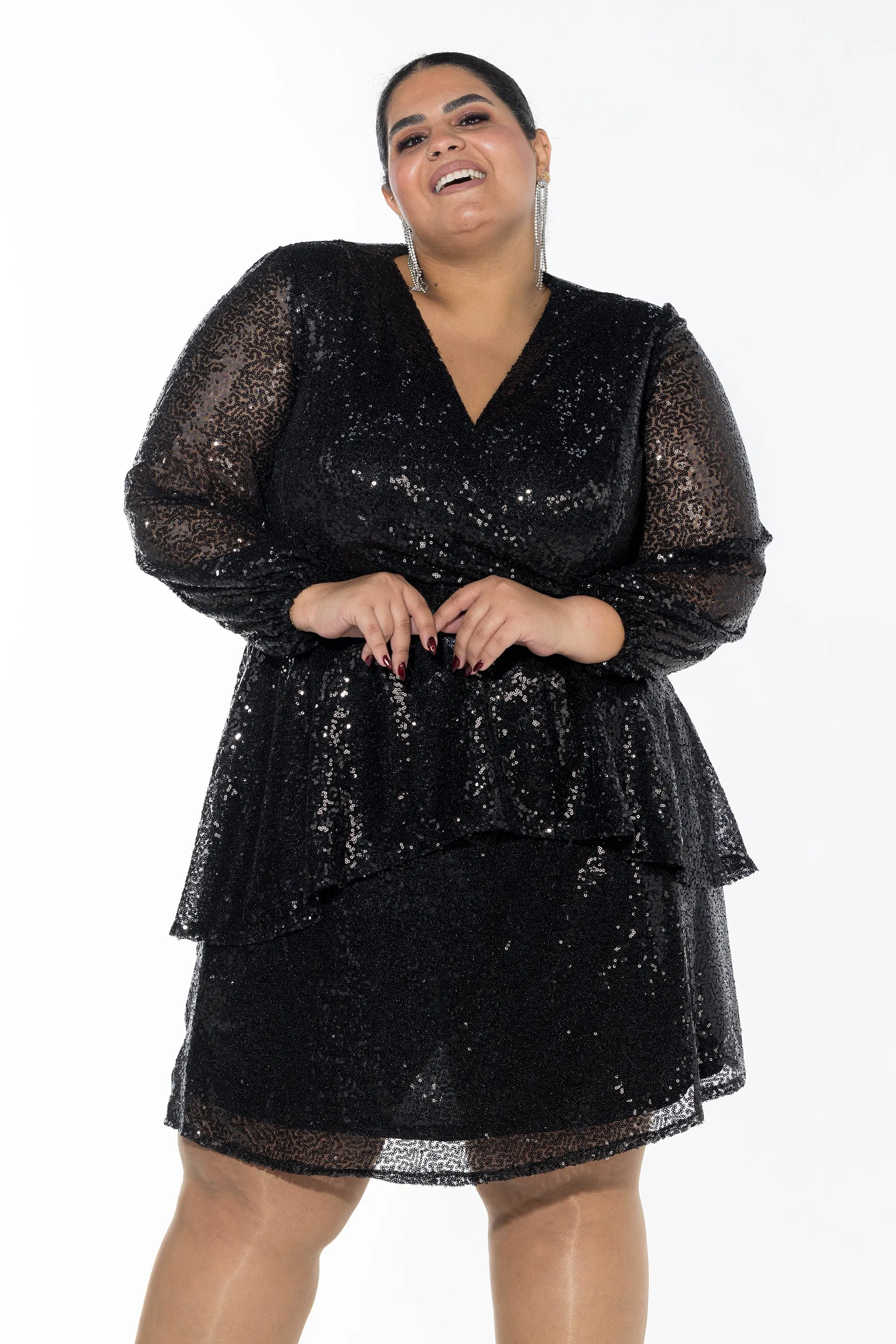 Midnight Charms Dress - Black