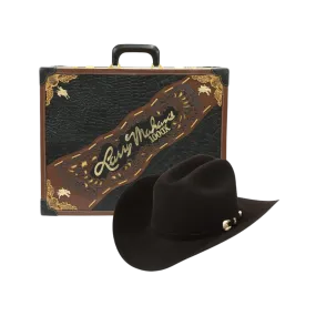 Milano Hats 1000X Imperial Black Mink Felt Hat