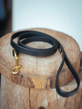 Narrow Dog Leash 15mm - Black