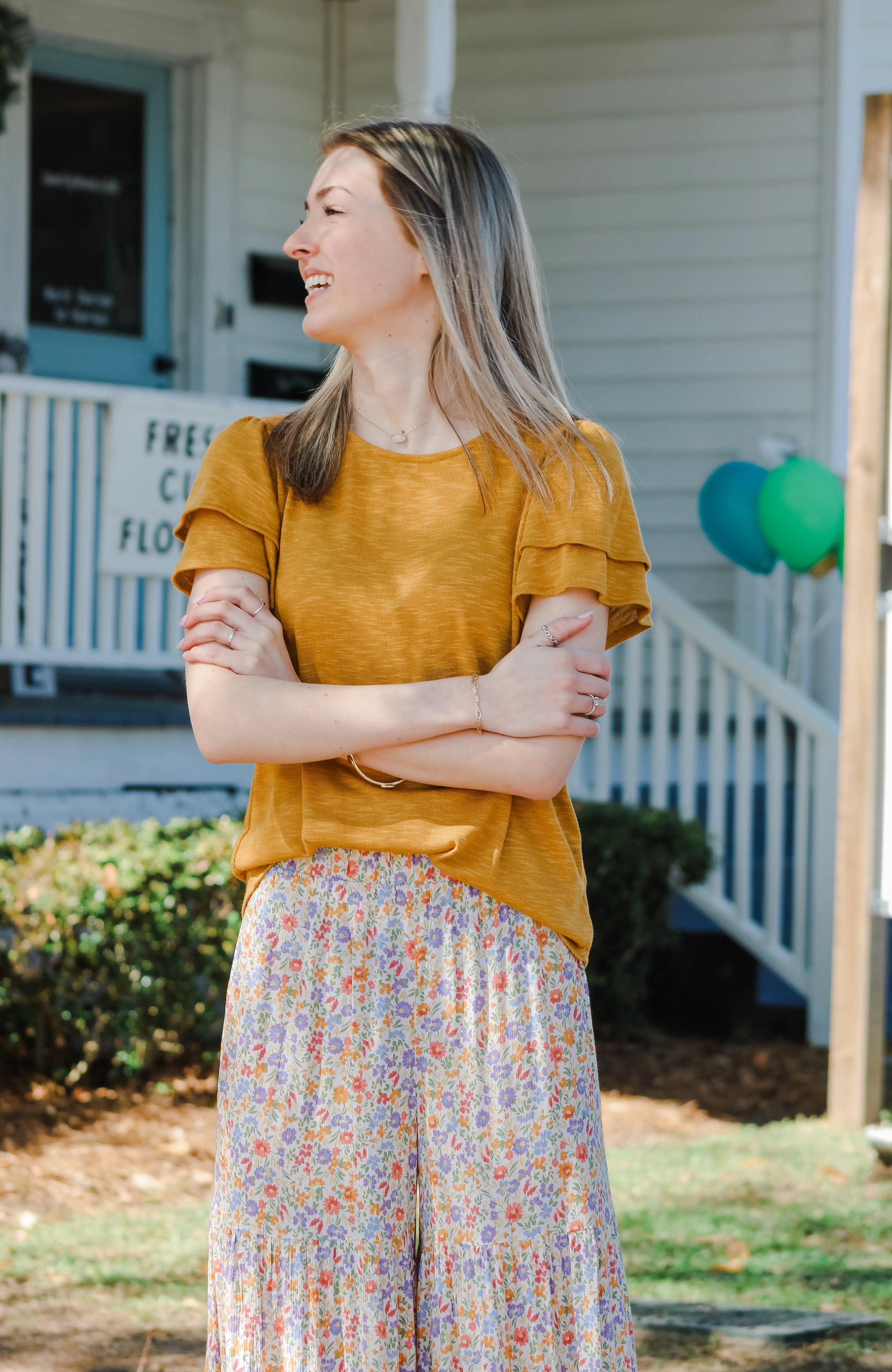 Natural Day on The Greens Crinkle Wide Leg Palazzo Pants