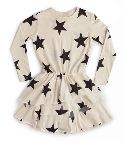 Natural Star Layered Dress