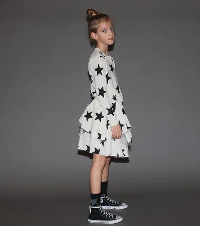 Natural Star Layered Dress