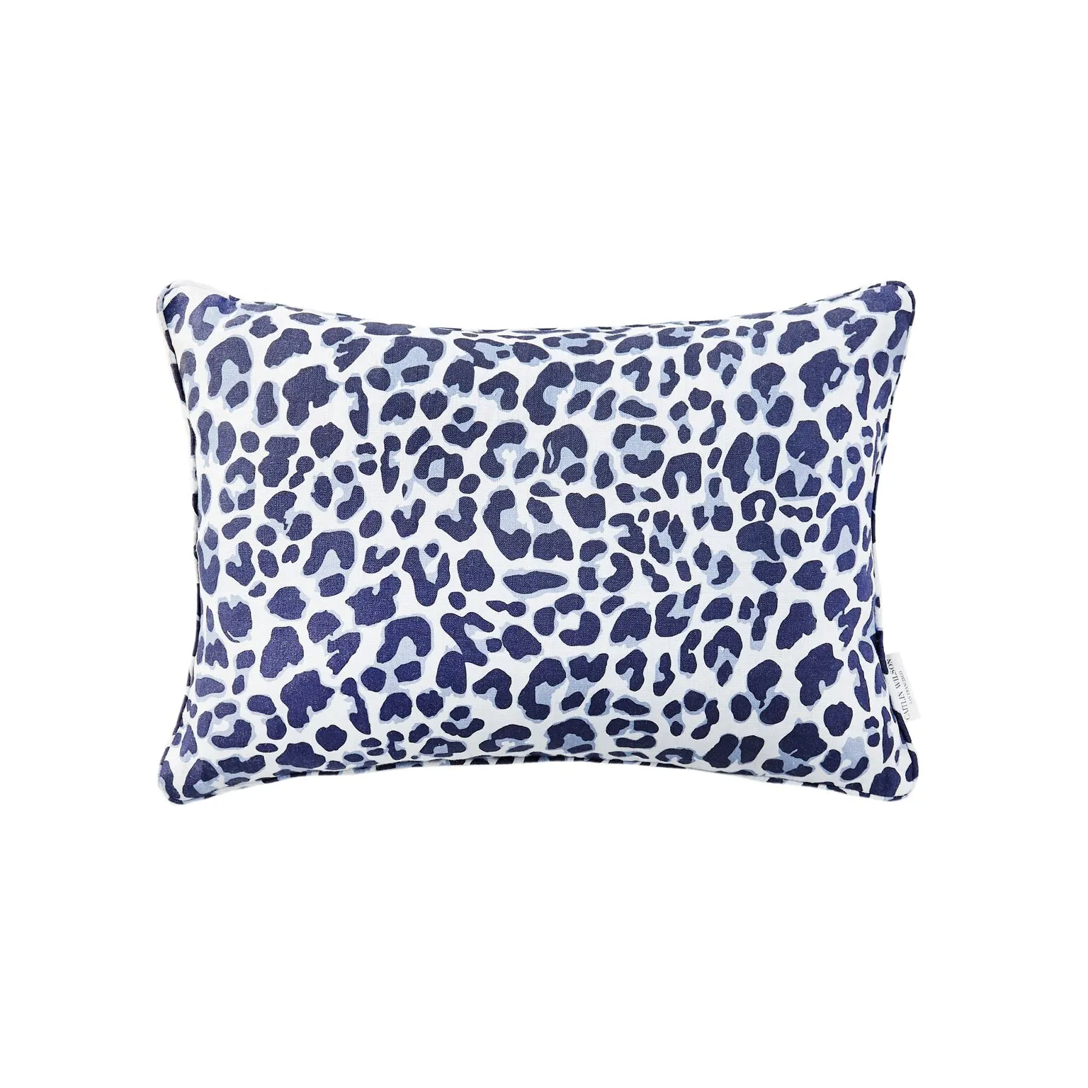 Navy Leo Pillow