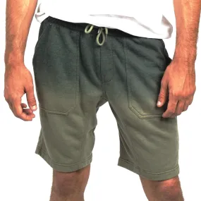 NEFF BUNKER TERRY SHORT FOREST OLIVE