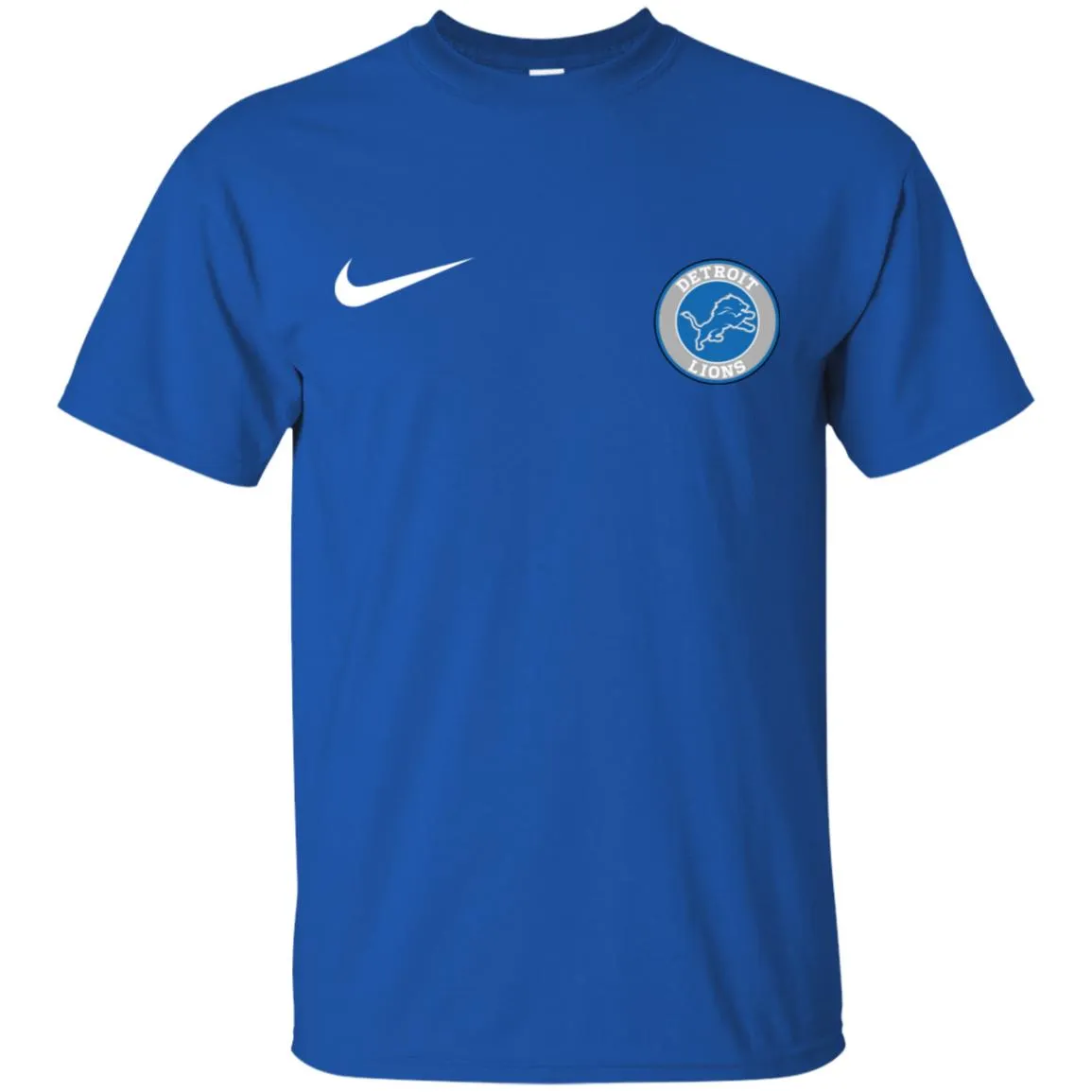 Nike Destroit Lions Nfl Football Men T-Shirt