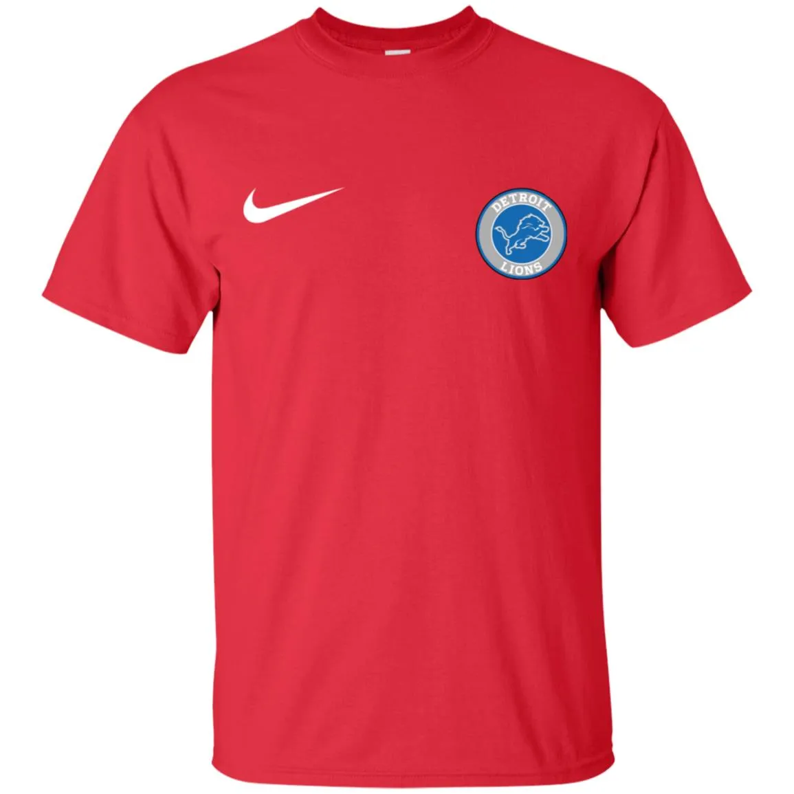 Nike Destroit Lions Nfl Football Men T-Shirt