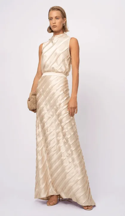 Nonchalant Mara Skirt in Champagne