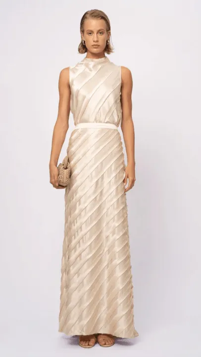 Nonchalant Mara Skirt in Champagne