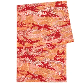 Orange Big Cat Camo Table Runner
