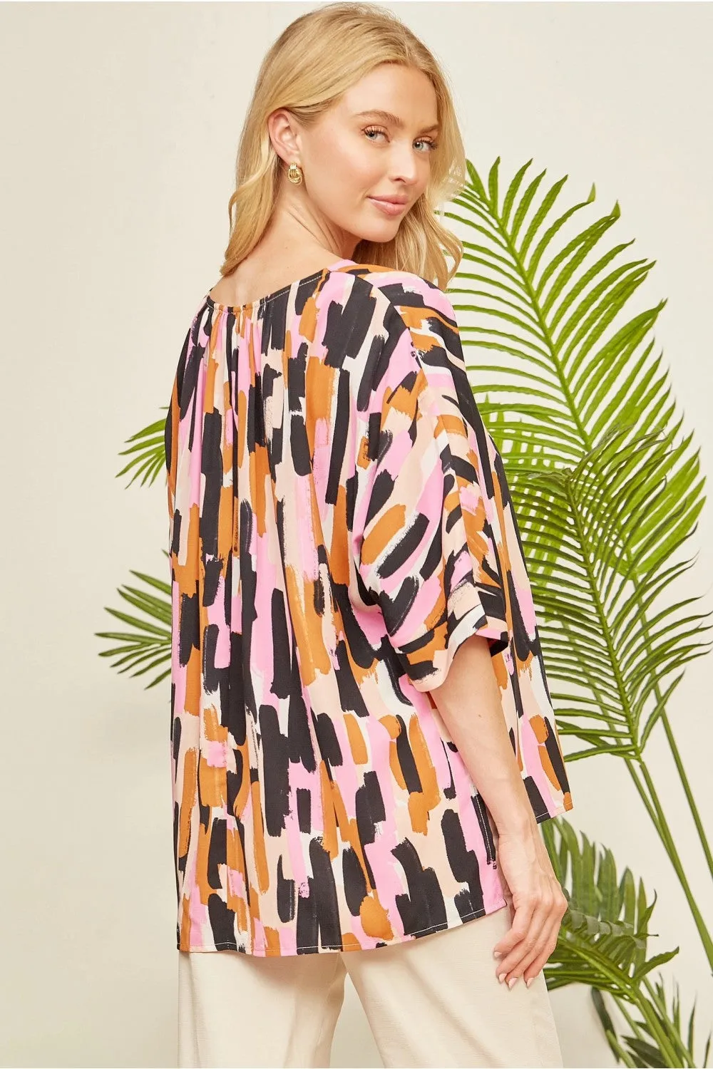 Paint Strokes Multi Top