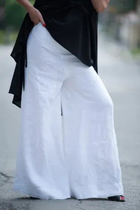 PAMELA Wide Linen Pants