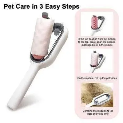Pet Pamper Kit: 3-in-1 Grooming Magic