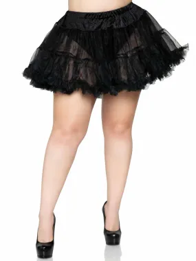 Plus Layered Tulle Petticoat
