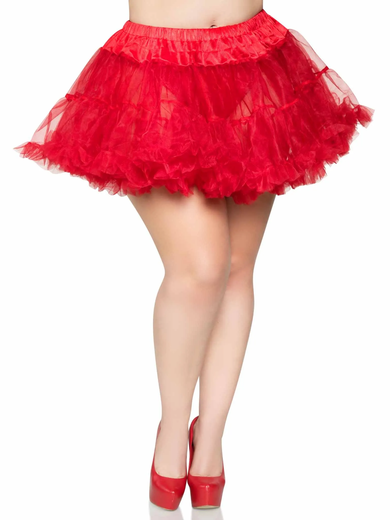Plus Layered Tulle Petticoat