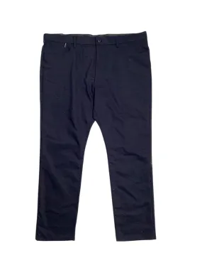 Polo Ralph Lauren Mens Slim Fit Stretch Dobby Pants 40 x 30 Navy Blue