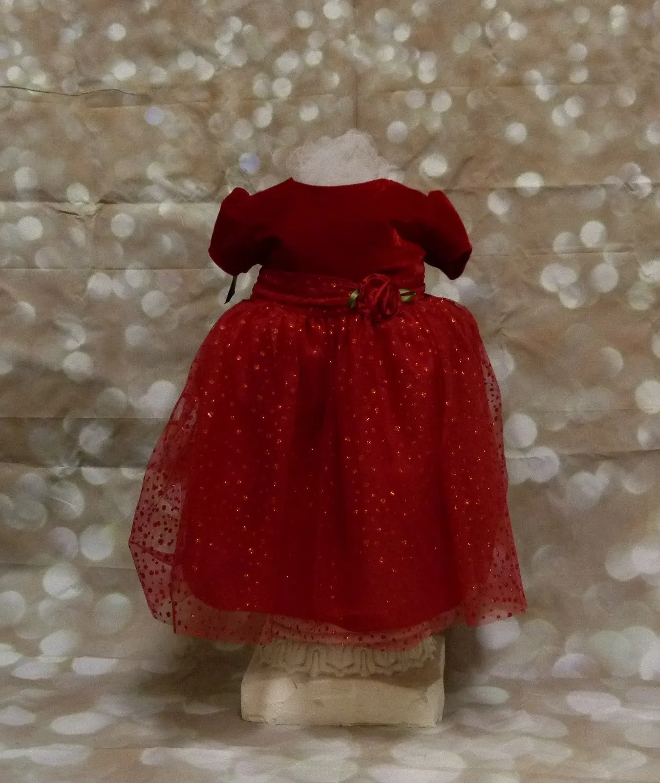 Precious little girl's formal dress