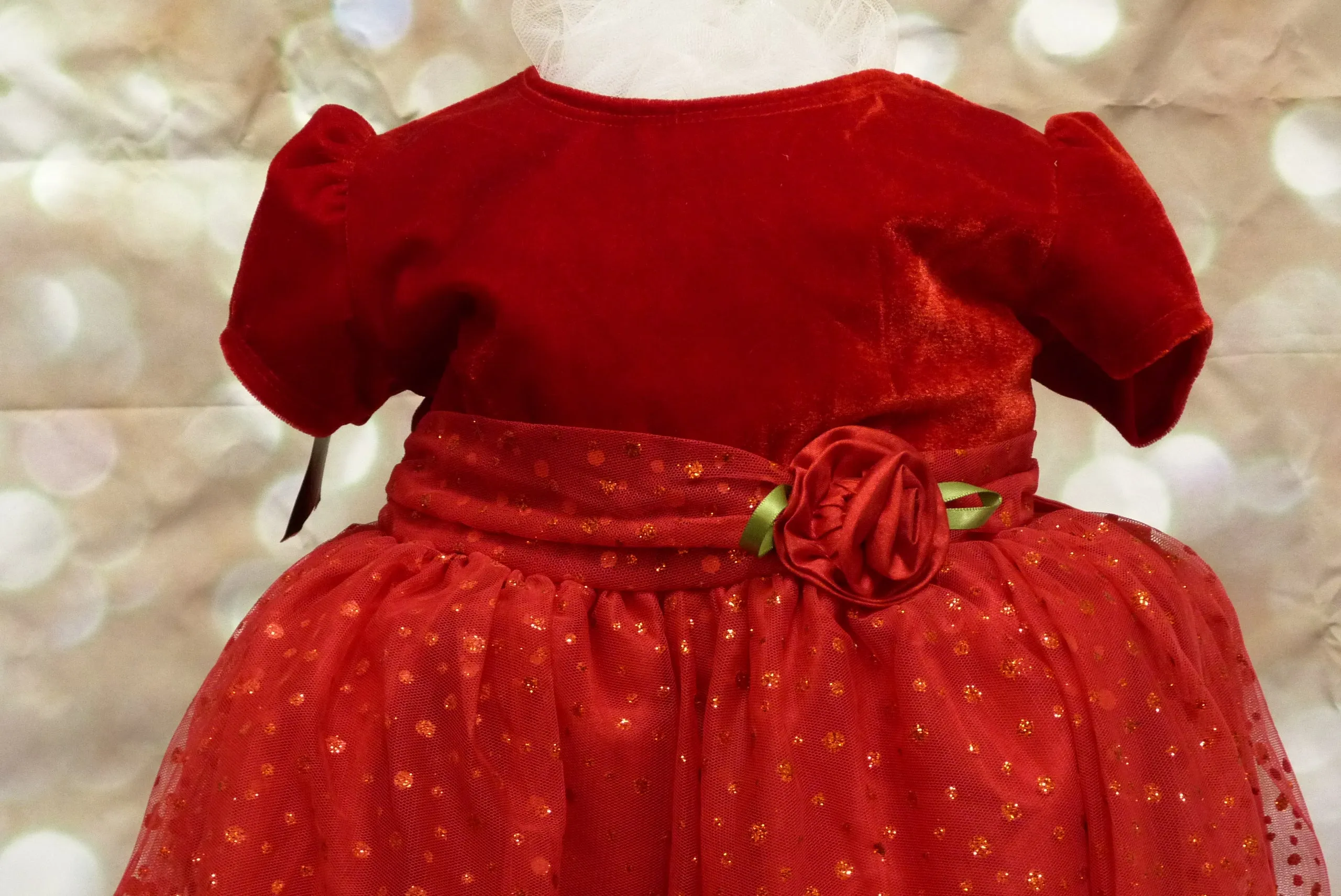 Precious little girl's formal dress