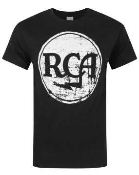 RCA Mens Black Short Sleeved T-Shirt