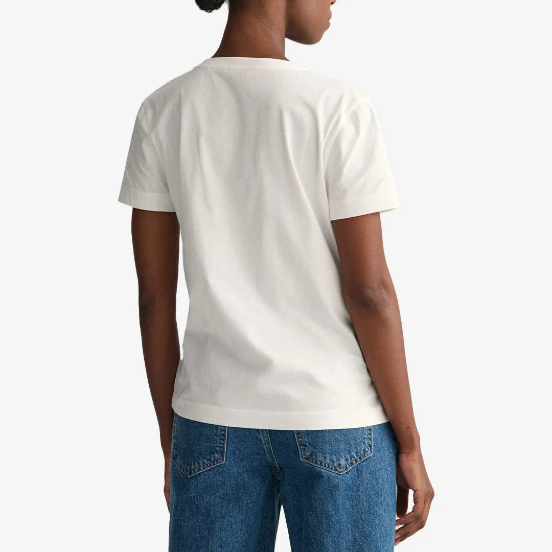 REG SHIELD SS V-NECK T-SHIRT