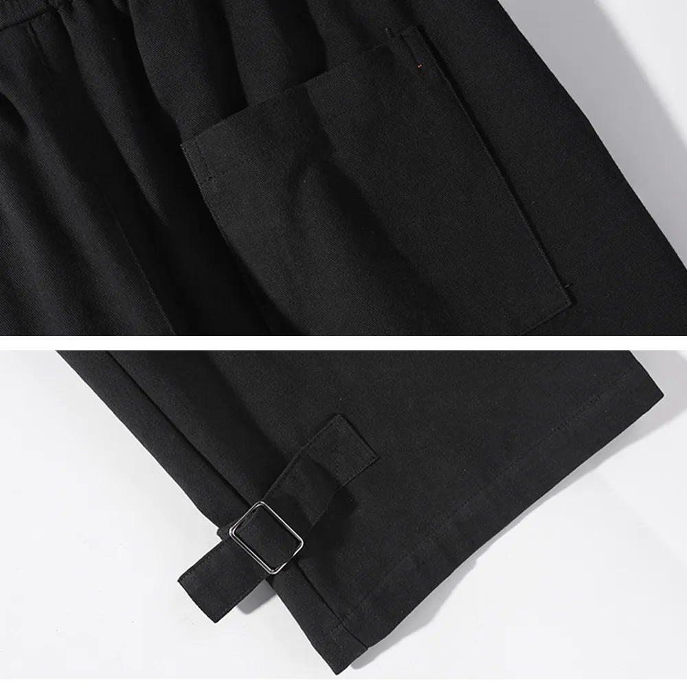 Retro Hiphop Loose Wide Leg Straight Sweatpants