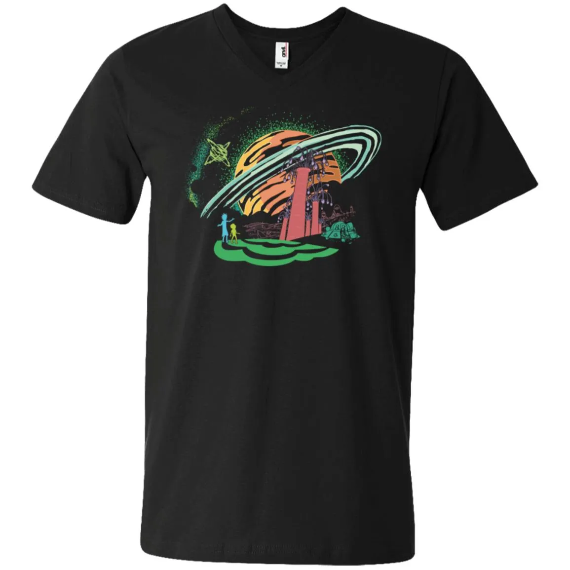 Rick And Morty Dimension Men V-Neck T-Shirt