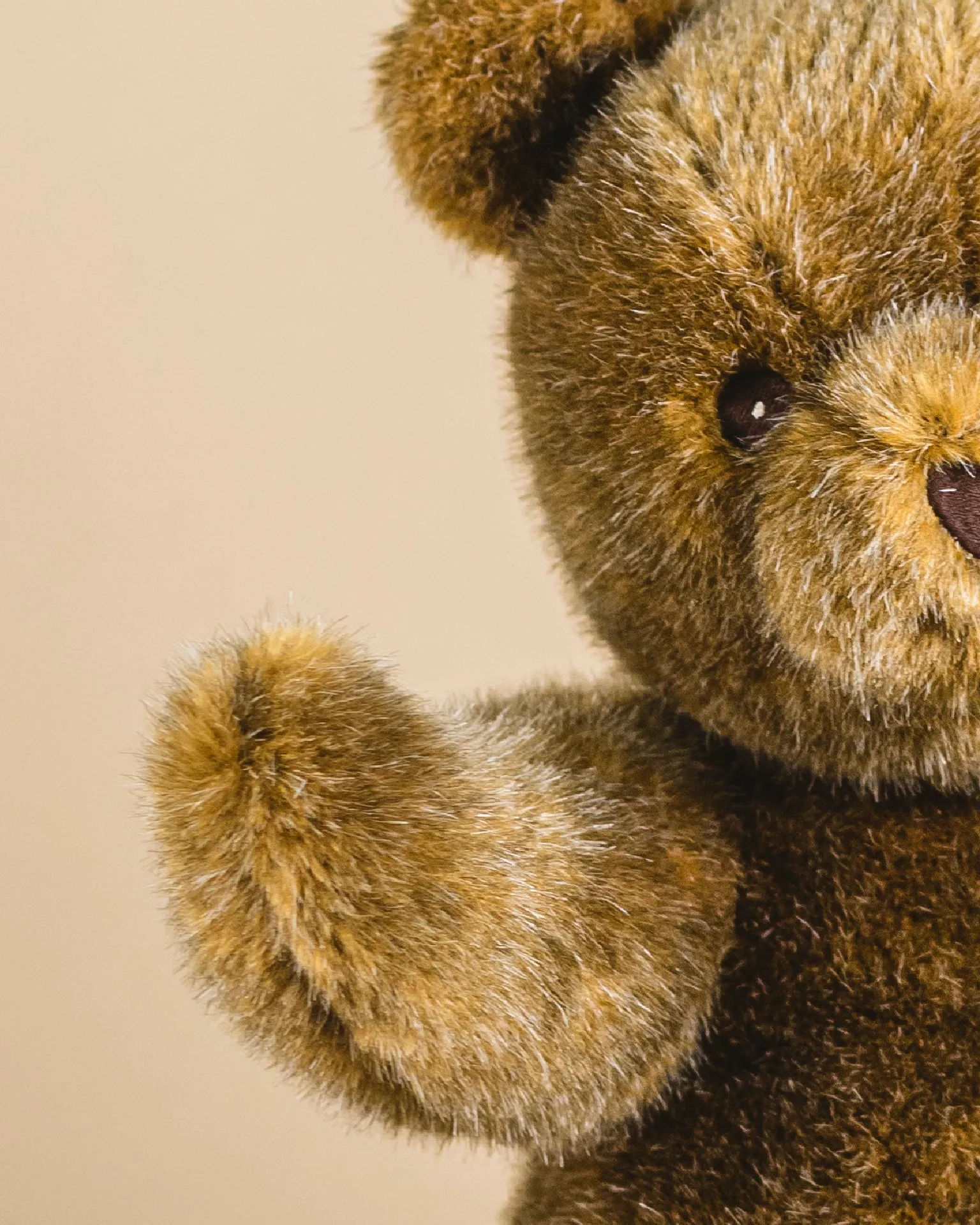 Robert the Bear in Steiff Faux Fur  | Brown