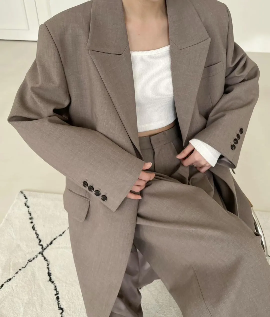 Roe Overcoat Tawny