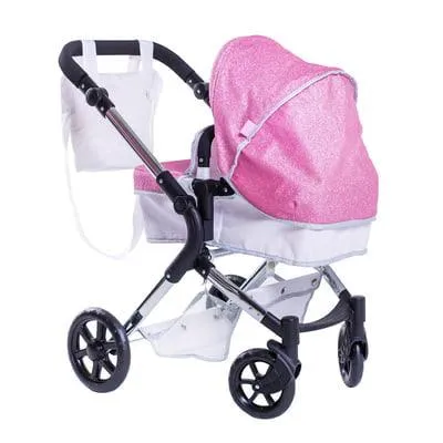 Roma Stephanie Single Dolls Pram - Sparkle 3  years 78cm