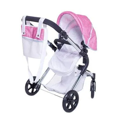 Roma Stephanie Single Dolls Pram - Sparkle 3  years 78cm